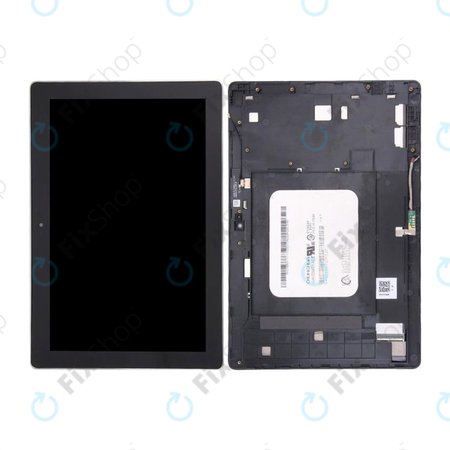 Asus ZenPad 10 Z300C, Z300CT, Z300CX, ZD300C - Ecran LCD + Vitre Tactile + Cadre (Noir) - 90NP0222-R20010 Genuine Service Pack