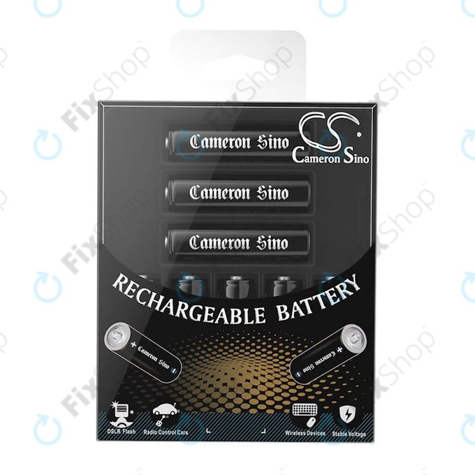 Batterie rechargeable, CameronSino AA, 8 pcs, 2200mAh, Ni-MH, 1.2V, –, HQ