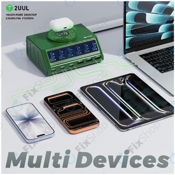 Chargeur de bureau multi-ports, 2UUL PC11