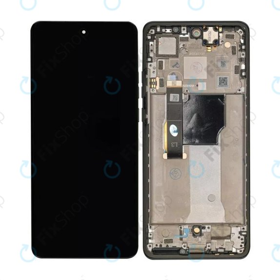 Motorola Edge 40 Neo XT2307 - Écran LCD + Ecran Tactile + Cadre (Black) OLED