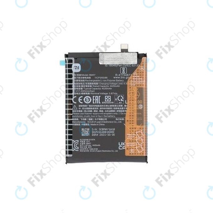 Xiaomi Mi 11i, Poco F3 - Batterie BM4Y 4520mAh - 460200005B5S Genuine Service Pack