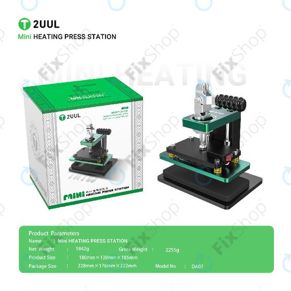 Mini station de pressage chauffante, 2UUL DA07