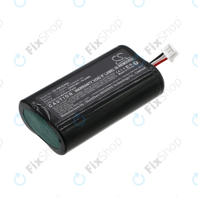 Batterie pour Sonos Roam, 5200mAh, Li-Ion, 3.7V, 111-00005, HQ