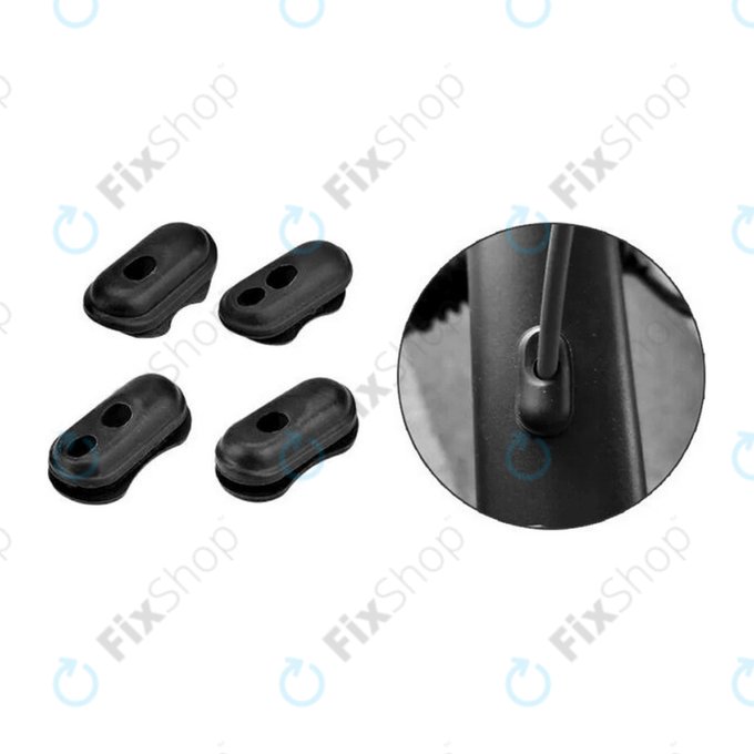 Xiaomi Mi Electric Scooter 1S, 2 M365, Essential, Pro, Pro 2 - Jeu de cache-câbles en caoutchouc