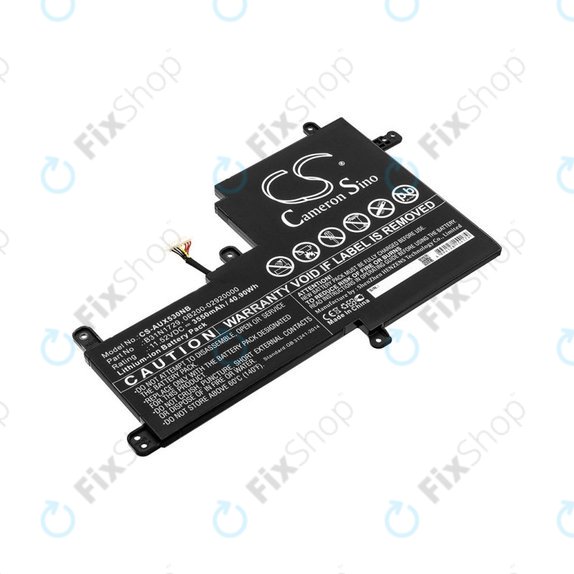 Batterie pour Asus VivoBook S15, X530, 3550mAh, Li-Ion, 11.52V, B31N1729, HQ