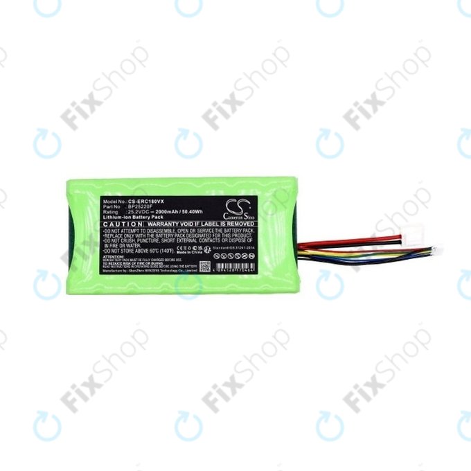 Batterie pour Grundig High Performance Cyclone, Eureka NEC180 Pro, 2000mAh, Li-Ion, 25.2V, BP25220F, HQ