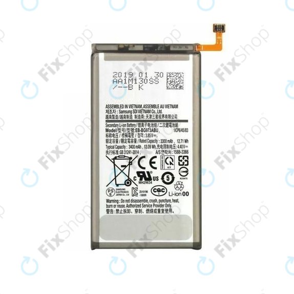 Samsung Galaxy S10 G973F - Batterie EB-BG973ABU