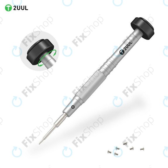 2UUL Tournevis quotidien - Acier au vanadium - Phillips convexe 2,5 mm