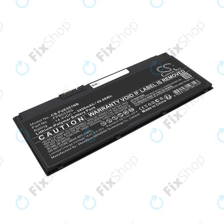 Batterie pour Fujitsu Lifebook E4411, E448, E458, 3450mAh, Li-Pol, 14.4V, FPB0338S, HQ
