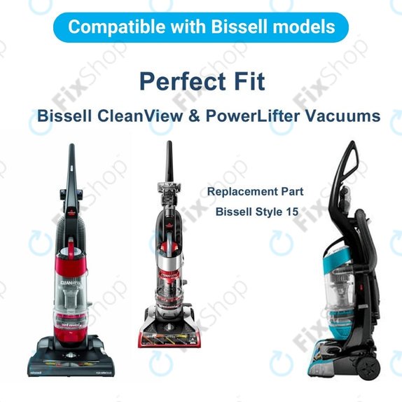 Bissell CleanView, PowerClean, PowerLifter Rewind - Jeu de filtres 1008
