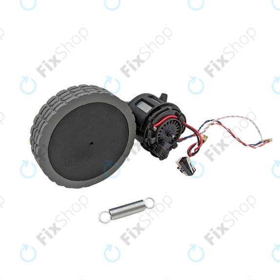 Roue avec moteur, Droite, Noir pour iRobot Roomba Combo 111, Roomba Combo 113