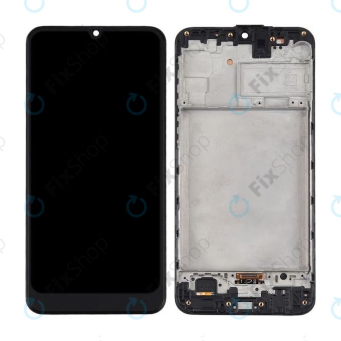 Samsung Galaxy M31 M315F - Écran LCD + Écran tactile + Cadre (Noir sidéral) TFT