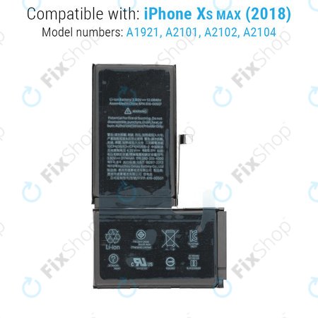 Apple iPhone XS Max - Batterie 3174mAh