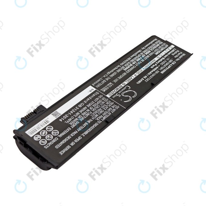 Batterie pour Lenovo ThinkPad P51, T470, T570, 4400mAh, Li-Ion, 11.1V, SB10K97581, HQ