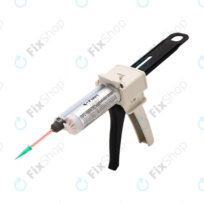 E-Fixit F14167 - Adhésif universel AB Super Repair AEF + Pistolet distributeur