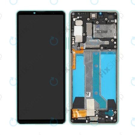 Sony Xperia 10 IV XQCC54 - Écran LCD + Ecran Tactile + Cadre (Menthe) - A5047175A Genuine Service Pack