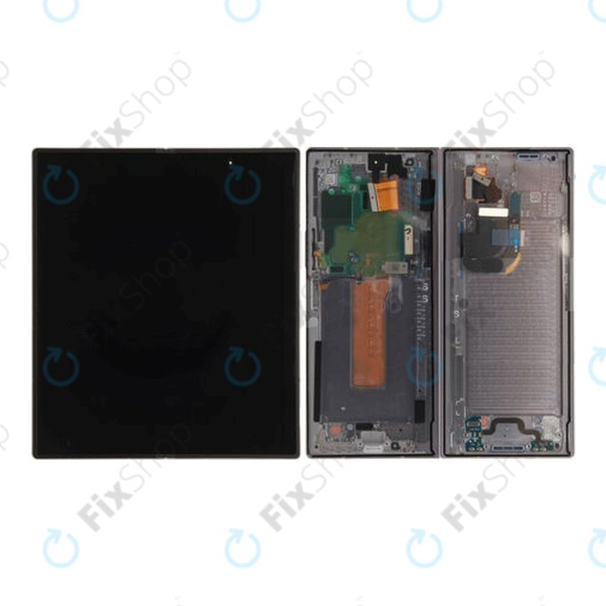 Samsung Galaxy Z Fold 6 F956B - Écran LCD + Écran tactile + Cadre (Silver Shadow) - GH82-35042A Genuine Service Pack