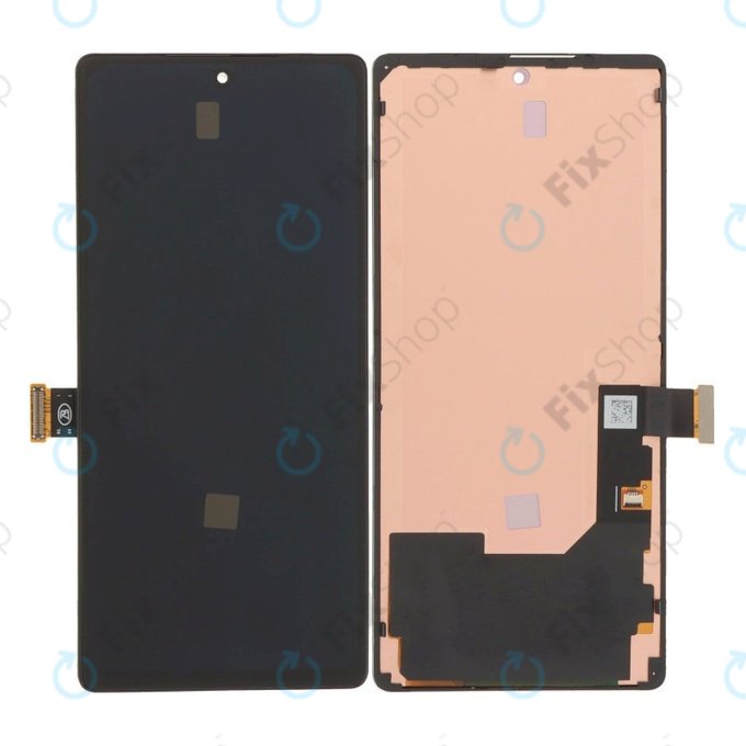 Écran OLED pour Google Pixel 6, Black, tactile avec cadre