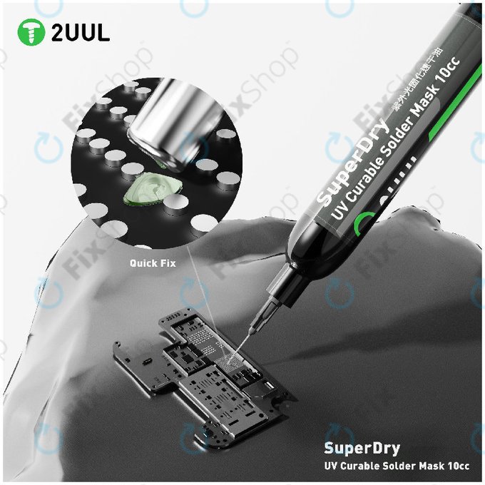 Masque de soudure polymérisable aux UV, 2UUL SC55, 10cc