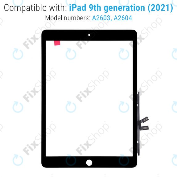 Tactile pour iPad (9th Gen 2021), Black