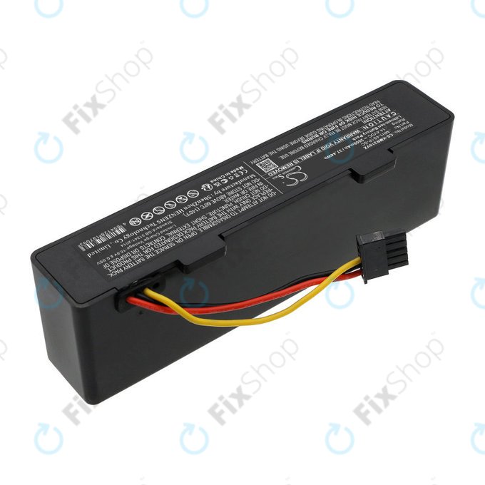 Batterie pour Xiaomi VIOMI V3, Mijia 2, Mi Robot Vacuum Mop P, 2600mAh, Li-Ion, 14.4V, MH1-4S1P-SC, HQ