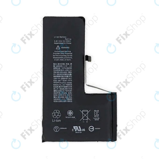 Apple iPhone XS - Batterie 2658mAh Service Pack
