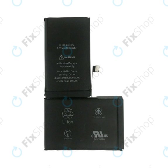 Batterie pour iPhone X, 2716mAh, Service Pack