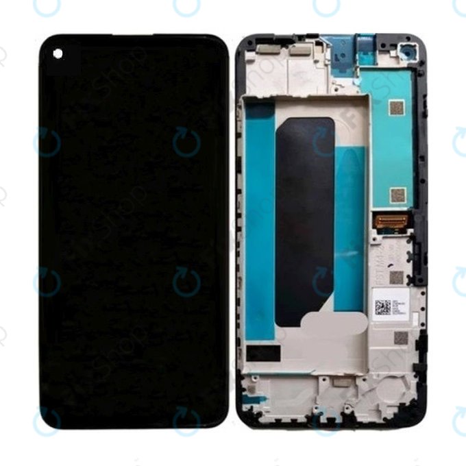 Google Pixel 4a 4G - Écran LCD + Écran Tactile + Cadre (Noir) OLED