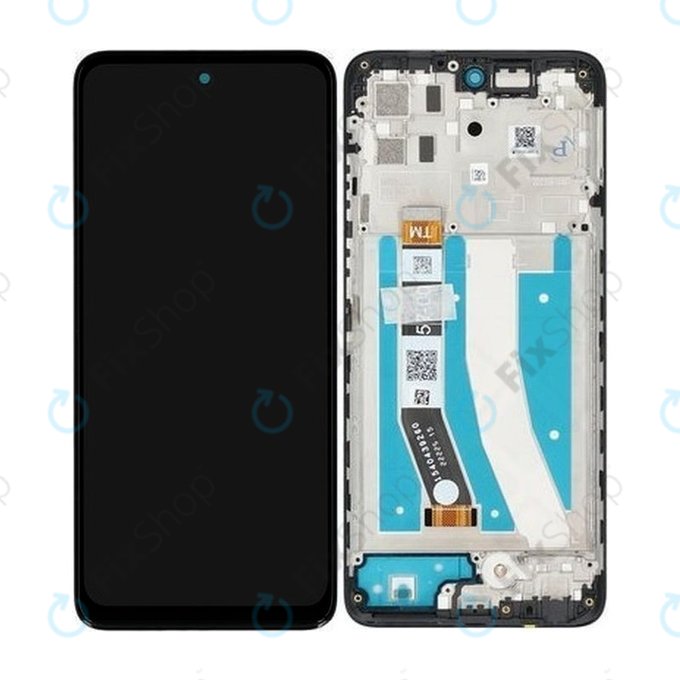 Motorola Moto G32 XT2235 - Écran LCD + Écran Tactile + Cadre (Gris Minéral) - 5D68C21151 Genuine Service Pack