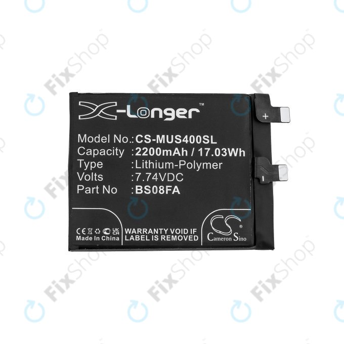 Xiaomi Black Shark 4, 4S - Batterie BS08FA 2200mAh HQ