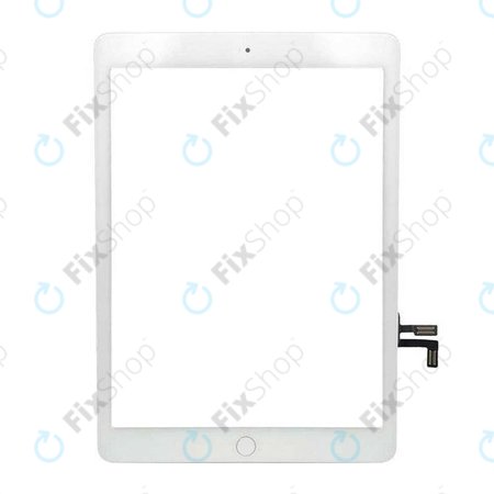 Apple iPad Air, iPad (5th Gen 2017) - Écran Tactile + Bouton Home (Blanc)
