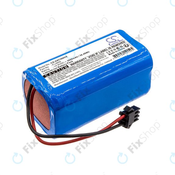 Batterie pour Eufy Robovac 11, Haier TAB T550, Haier TAB560, 2600mAh, Li-ion, 14.8V, FL2600, HQ