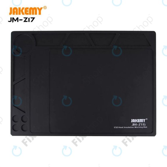 Jakemy JM-Z17 - Coussinet en silicone résistant à la chaleur ESD - 36 x 26 cm + Coussinet magnétique