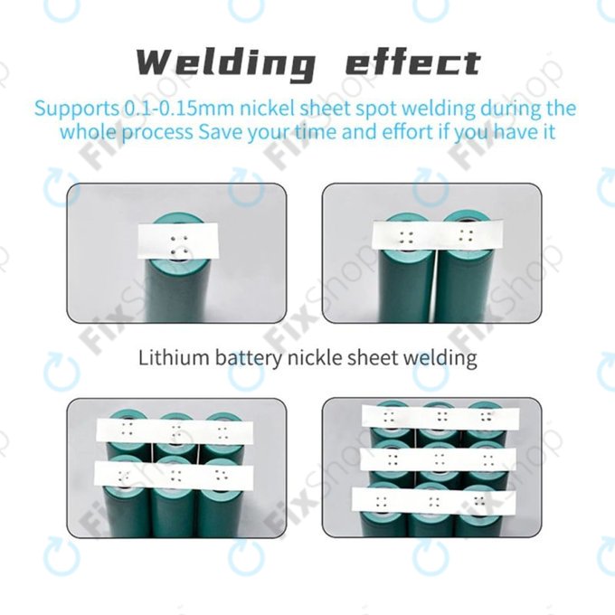 QianLi Macaron - Kit de micro-soudeuse par points pour réparation de câble batterie (iPhone 11 - 12 Pro Max)