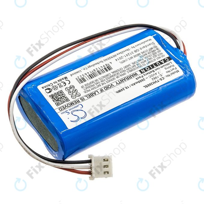 Batterie pour Televes H30FLEX, 2600mAh, Li-Ion, 7.4V, E-1982, HQ