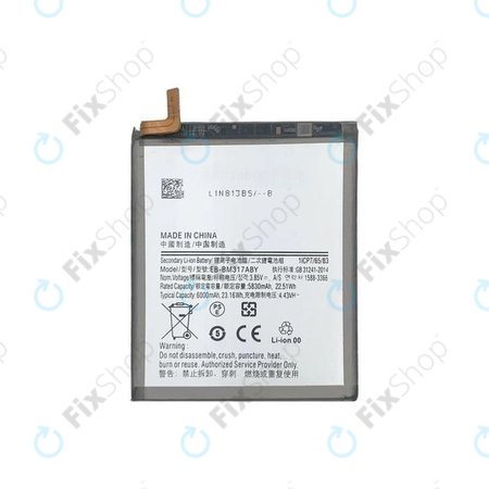 Samsung Galaxy M31 M315F, M31s M317F - Batterie EB-BM317ABY 6000mAh