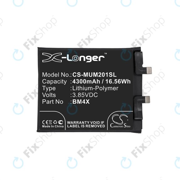 Xiaomi Mi 11 - Batterie BM4X 4300mAh HQ