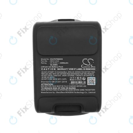 Philips Series 9000 AquaTrio, 8000-series, 7000-series - Batterie IBD014GA Li-Ion 25.9V 2200mAh HQ