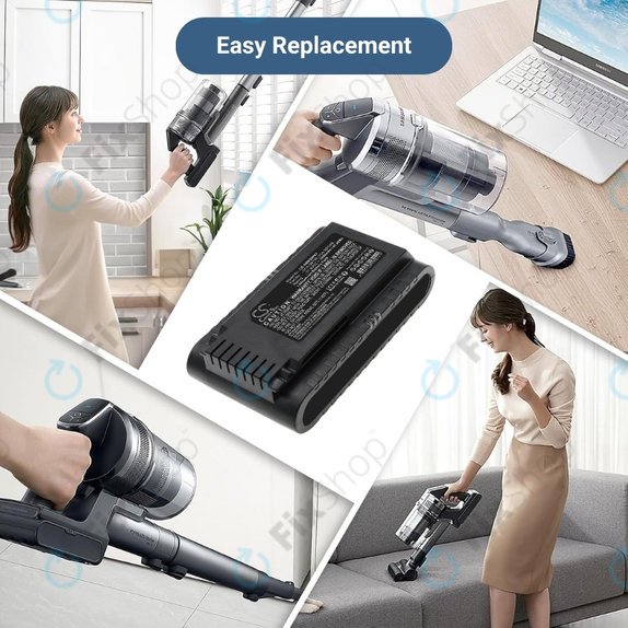 Samsung Jet 75, 75 Multi, 75 Premium, VS70, 90, VS9000 - Batterie VCA-SBT90, VCA-SBT90E, DJ96-00221A Li-Ion 21.6V 2000mAh HQ