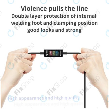 AV-Line - Câble de chargement à détection intelligente (Lightning - USB-A)