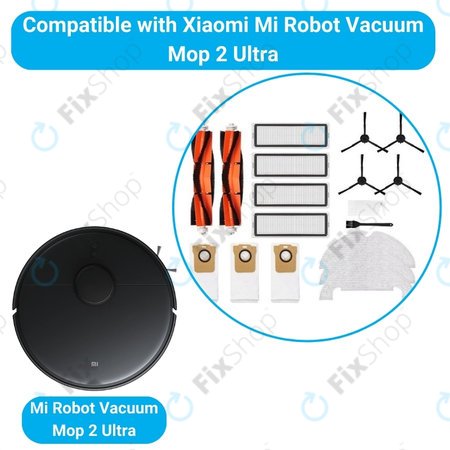 Xiaomi Mi Robot Vacuum Mop 2 Ultra - Ensemble avancé