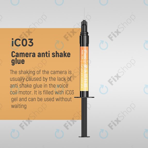 iFixes iC03 - colle anti-vibration pour caméra, 5ml