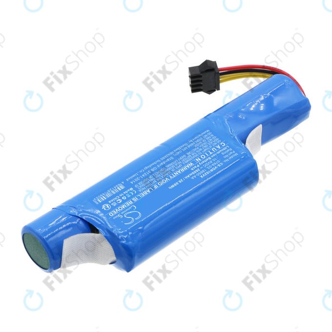 Batterie pour Vileda Vr102, 201, 303, One, 2600mAh, Li-ion, 10.8V, 0769-03, HQ