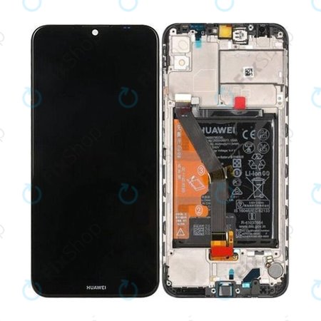 Huawei Y6 (2019) - Ecran LCD + Ecran Tactile + Cadre + Batterie (Noir Minuit) - 02352LVM, 02352LVN