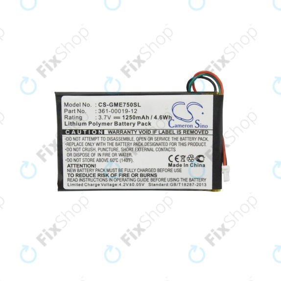 Garmin Edge 605, 705 - Batterie 361-00019-12 1250mAh HQ