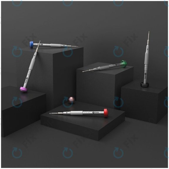 2UUL Tournevis quotidien - Acier vanadium - Phillips PH0000 (1,2 mm)