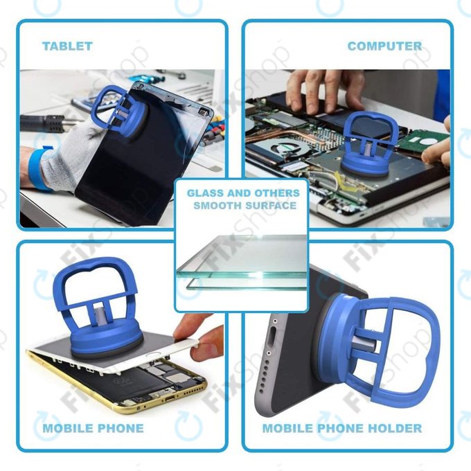 Ventouse en plastique et en caoutchouc pour dispositifs d'ouverture