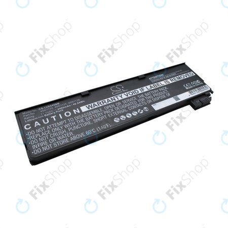 Batterie pour Lenovo ThinkPad X240, X250, X260, S440, T440, T550, T560, 4400mAh, Li-Ion, 11.1V, 45N1132, HQ
