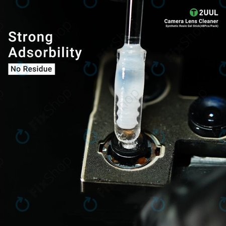 2UUL CL21 - Bâtonnets nettoyants pour objectif de caméra (48 pièces)