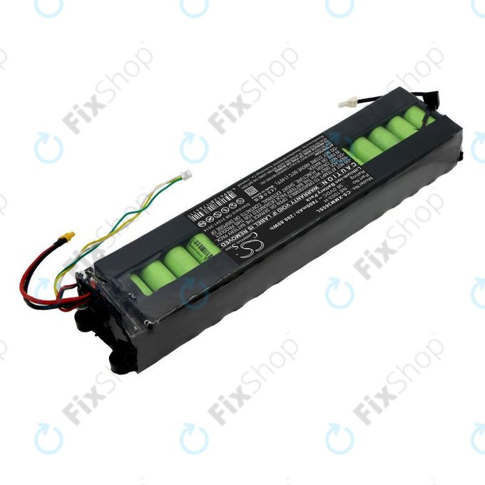 Batterie pour Xiaomi 1s, Essential, M365, Mi Scooter 3, 7800mAh, Li-Ion, 36V, NE1003-H, HQ